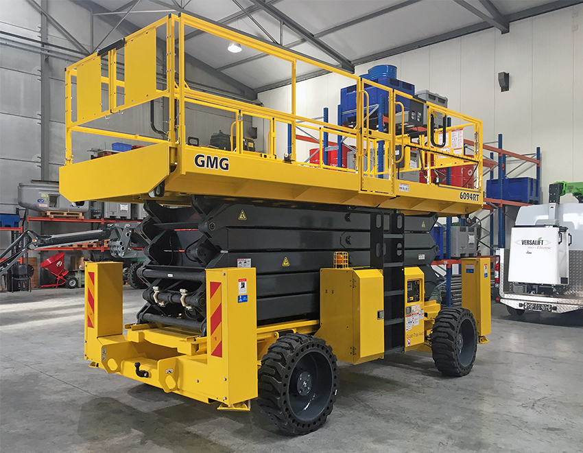 GMG af på banen med en ny saxlift, som bliver den hidtil største GMG-lift i Scantruck-programmet. 